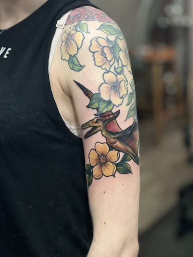 Explore mens family tattoo ideas, creative tattoo ideas in Nicholasville, available at Castle of Color