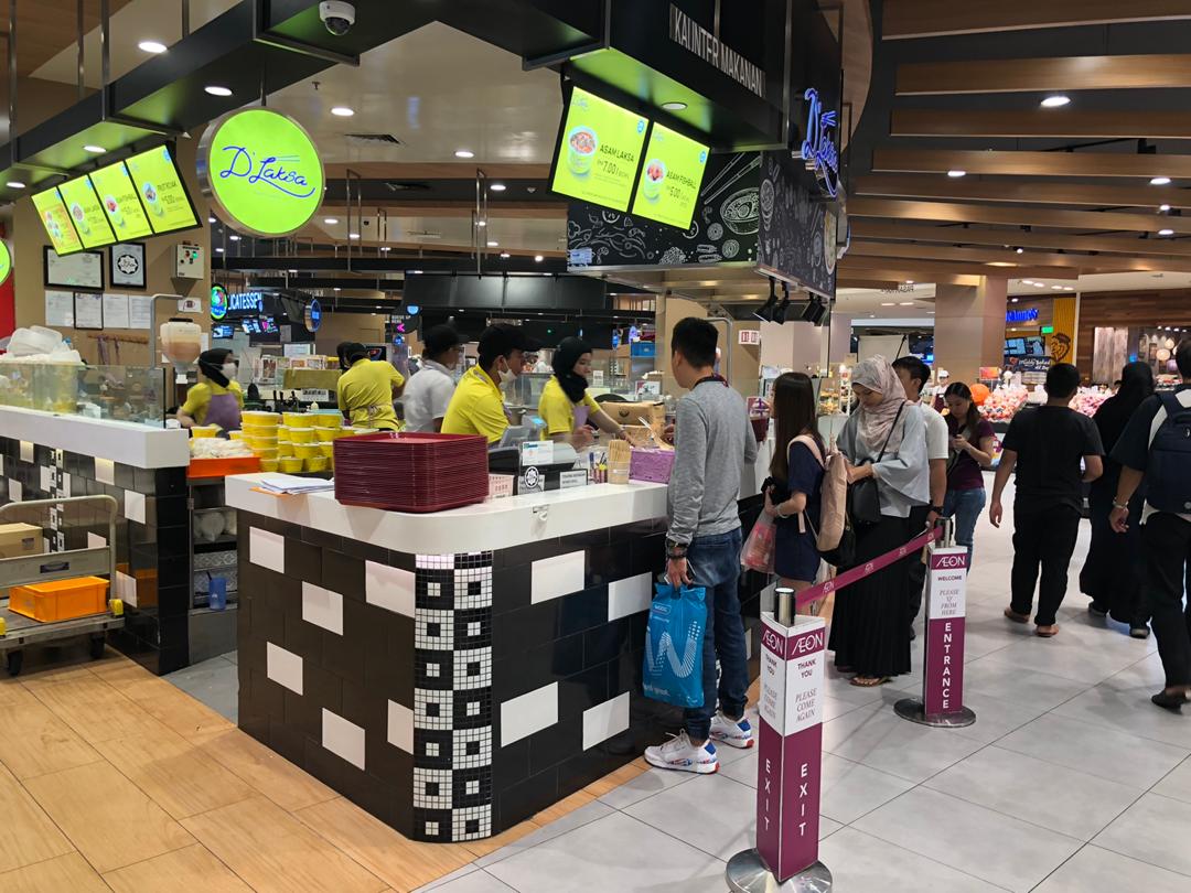 D Laksa Aeon Queensbay Mall