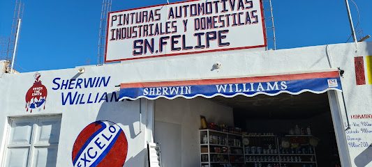 Pinturas automotivas industriales y domesticas Sn. Felipe