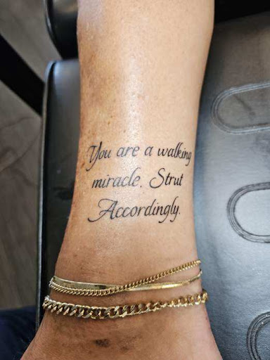 Explore small behind ear tattoo ideas, creative tattoo ideas in Palm Harbor, available at Angry Owl Tattoo and Piercing