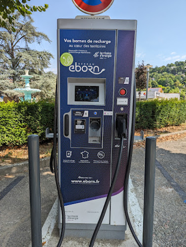 Borne de recharge de véhicules électriques CPO Réseau EBORN Charging Station Crest