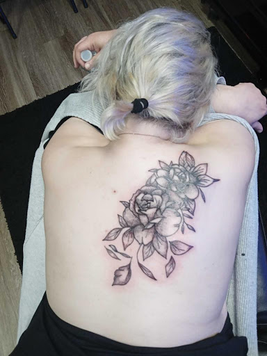 Explore memorial tattoo sleeve ideas, creative tattoo ideas in Stafford, available at Tattooz By King