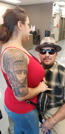 Explore leg flower tattoo ideas, creative tattoo ideas in Modesto, available at Ink Disciples Tattoo Parlor