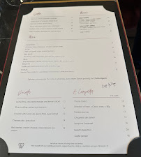Menu / carte de Restaurant Dos Almas à Paris