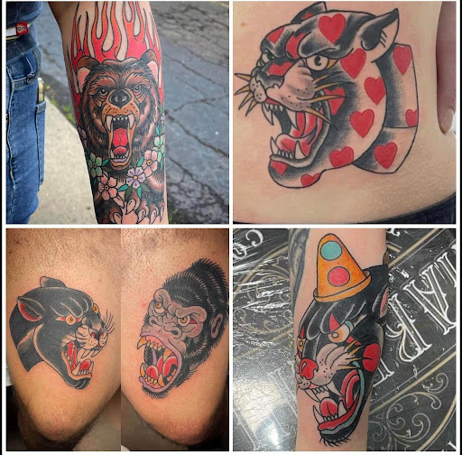 Explore hei hei tattoo ideas, creative tattoo ideas in Rockwood, available at Lake state tattoo co