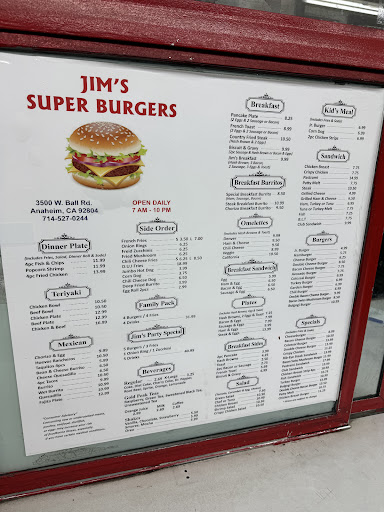 Jims Super Burgers