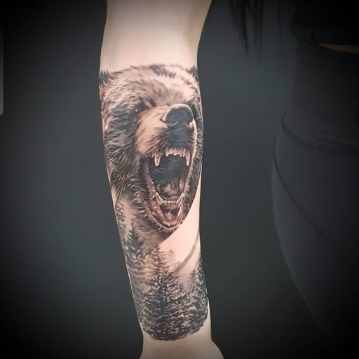 Explore back tattoo for women ideas, creative tattoo ideas in Ambler, available at Tattoo GalaxyAmbler Piercing & Custom Tattoos