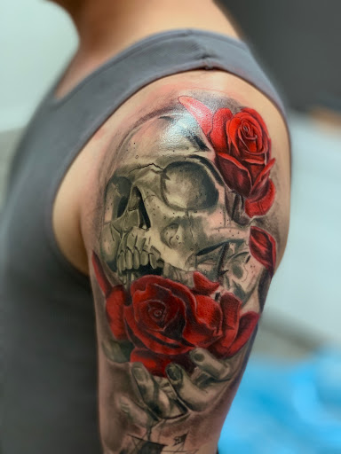 Explore side tattoo ideas for guys, creative tattoo ideas in Mesquite, available at SKIN GALLERY TATTOO