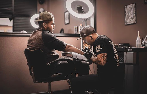 Explore rayquaza tattoo ideas, creative tattoo ideas in Springdale, available at OneWay Tattoo