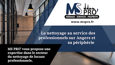 MS PRO' nettoyage professionnel, entretien et ménage de tous locaux commerciaux, industriels ou de santé, Angers - 49 à Angers