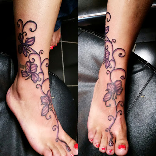 Explore neck tattoo ideas male, creative tattoo ideas in Erie, available at EliKingInk