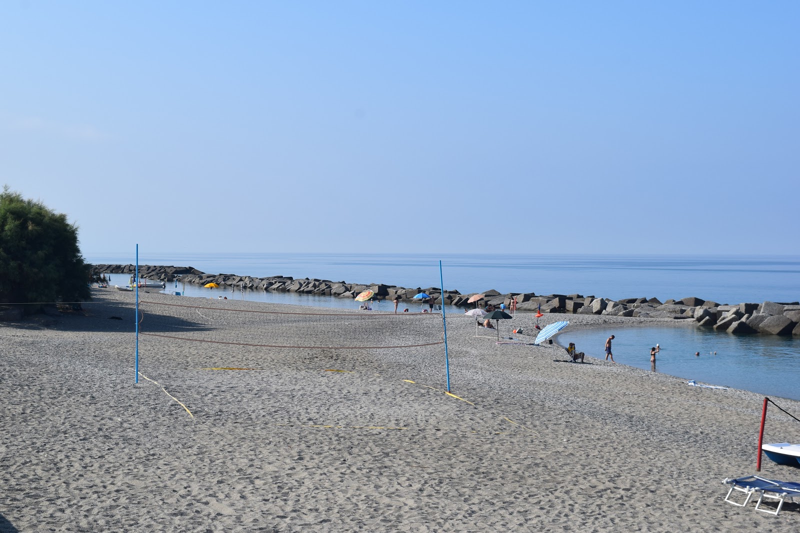 Foto di Cetraro beach con baie grandi
