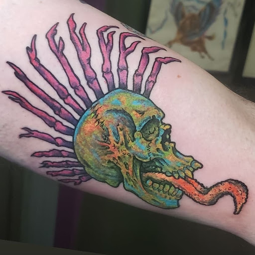 Explore florida tattoo ideas, creative tattoo ideas in Lagrangeville, available at Black Cherry Tattoo Studio NY