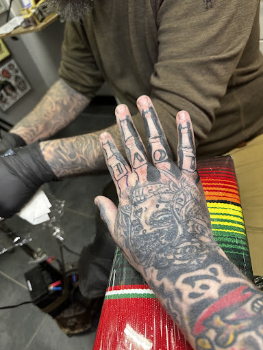 Explore cross tattoo idea, creative tattoo ideas in Lake Hopatcong, available at Etched in Ink Tattoo