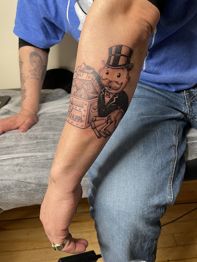 Explore tattoo ideas half sleeve men, creative tattoo ideas in Chicago, available at Keepsakes Tattoo Studio LLC