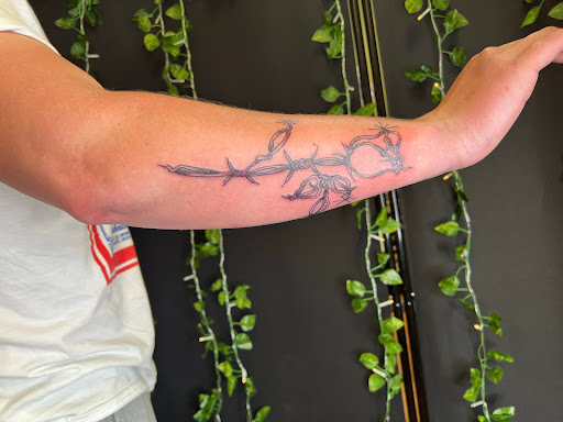 Explore childhood tattoo ideas, creative tattoo ideas in Harrisonburg, available at Liberty Street Tattoos