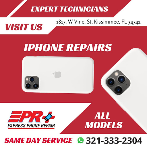 Electronics Repair Shop «Express Phone Repair (EPR)», reviews and photos, 1817 W Vine St, Kissimmee, FL 34741, USA