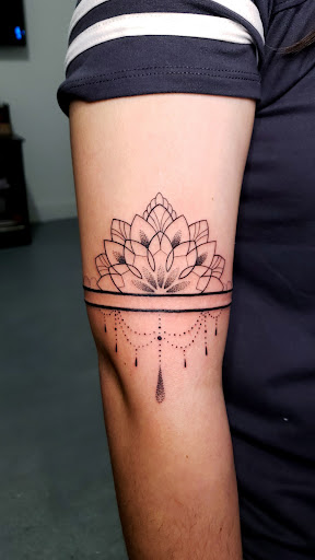 Explore simple mushroom tattoo ideas, creative tattoo ideas in Miami, available at Glitterpoop Studios