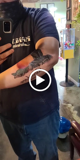Explore women's arm tattoos ideas, creative tattoo ideas in Paducah, available at Third Moon Tattoos
