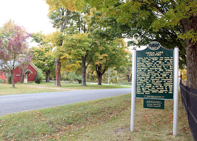 Indian Lake Cemetery Historic Marker