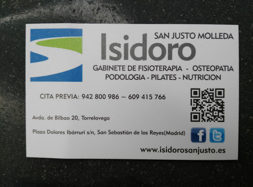 Isidoro San Justo en Cartes, Cantabria