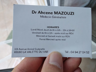 Docteur Mazouzi Hacène