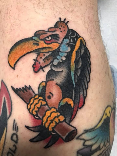 Explore mens neck tattoos ideas, creative tattoo ideas in Delmar, available at Resolute Tattoo