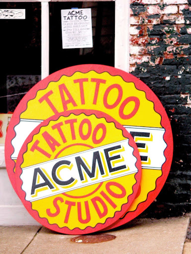 Explore girl thigh tattoo ideas, creative tattoo ideas in Staunton, available at Acme Tattoo Staunton