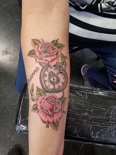 Explore medium tattoo ideas, creative tattoo ideas in Hilliard, available at 22 Caliber Tattoo Mega Studio