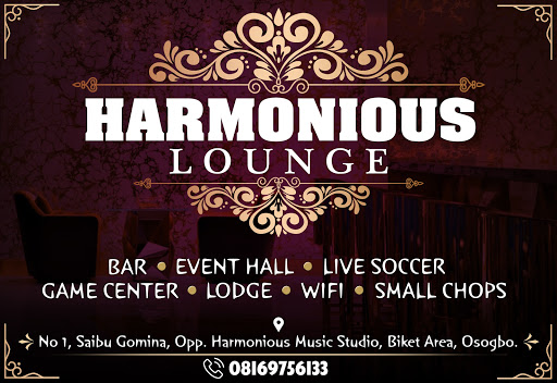Harmonious Lounge, Oshogbo - Ikirun Road, Ikirun Rd, Osogbo, Nigeria, Bar, state Osun