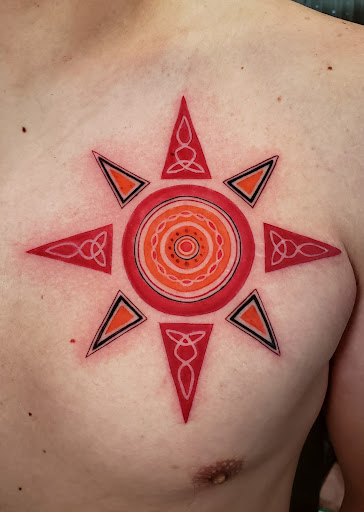 Explore foot tattoo ideas for men, creative tattoo ideas in Miami, available at Glitterpoop Studios