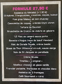 Carte du LE 16 Bis Restaurant à Les Sables-d'Olonne