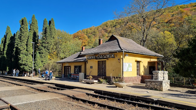 Porva-Csesznek vasútállomás és vasúttörténeti park