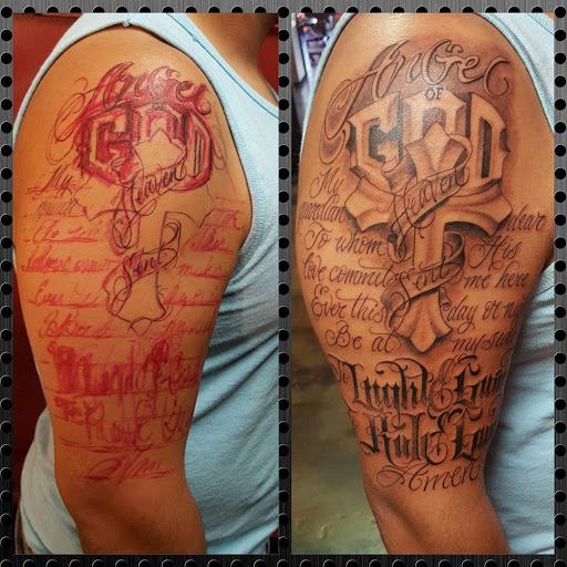 Find unique friendship tattoo ideas for your next unique tattoo in San Angelo at Inkland Tattoo Studio