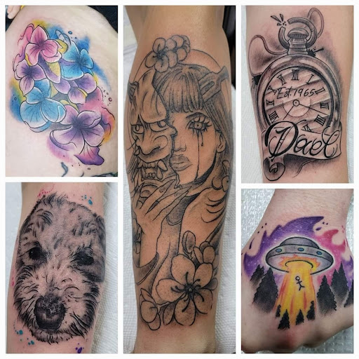 Explore tattoo ideas for inside arm, creative tattoo ideas in Monroe, available at Timeless Ink Tattoo Gallery