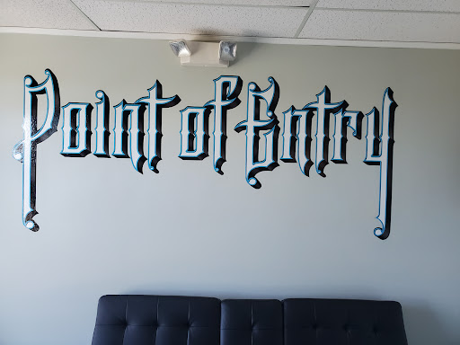 Explore tattoo ideas dog, creative tattoo ideas in Englewood, available at Point of Entry Tattoo