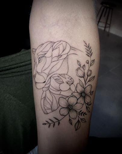 Explore cover up tattoo ideas on ankle, creative tattoo ideas in Miami, available at Glitterpoop Studios