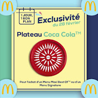 McDonald's à Paris menu