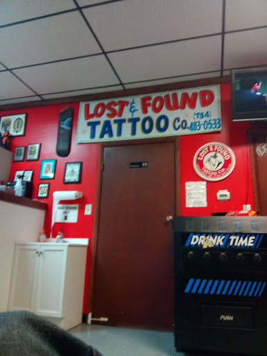 Tattoo Shop «Lost & Found Tattoo Co.», reviews and photos, 1828 E Michigan Ave, Ypsilanti, MI 48198, USA