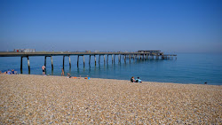 Photo de Deal Castle beach avec rivage droit, long