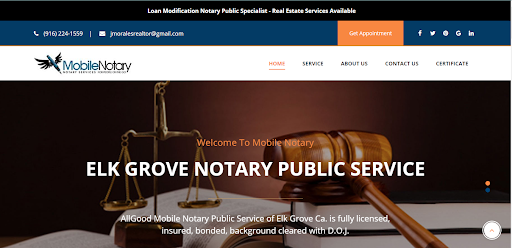 Elk Grove Mobile Notary Services