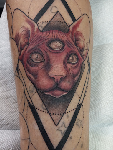 Explore tuff tattoo ideas, creative tattoo ideas in Saint Petersburg, available at Foolish Pride Tattoo Co.