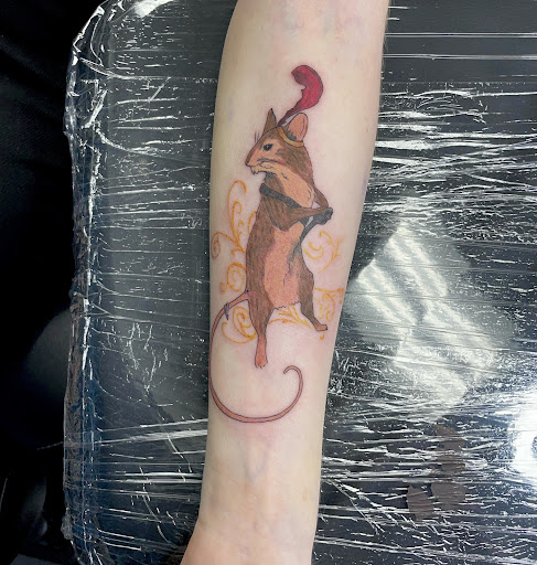 Explore lilo and stitch tattoo ideas, creative tattoo ideas in Meridian, available at Creative Pain Tattoo Studio