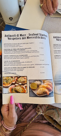 Menu / carte de El Refol à Garda