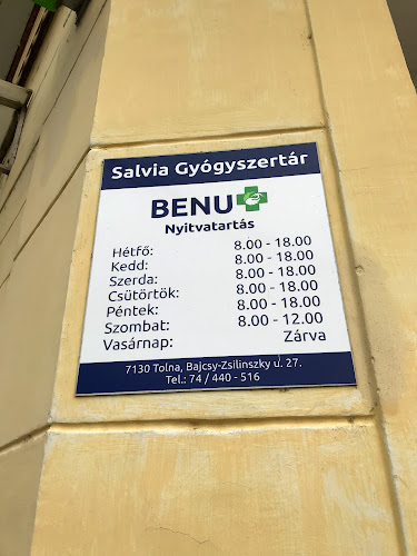 Salvia Benu Gyógyszertár - Tolna