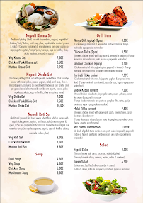 Carte du Catmandoo Restaurant & Beer Bar à Lisbon