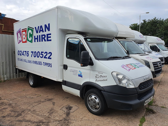 Reviews of A B C Van Hire in Coventry - Car rental agency
