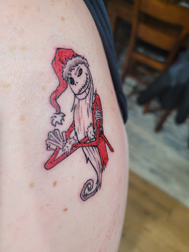 Explore ladies neck tattoo ideas, creative tattoo ideas in Tuttle, available at Rebel Alliance Ink