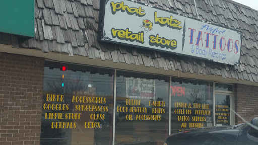 Explore mens knee tattoo ideas, creative tattoo ideas in Cadillac, available at Perfect Tattoos & Body Piercings