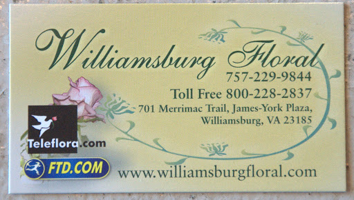 Florist «Williamsburg Floral & Gifts», reviews and photos, 701 Merrimac Trail, Williamsburg, VA 23185, USA